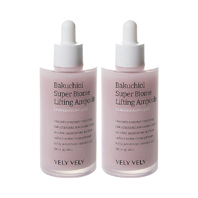 [롯데단독] 바쿠치올 슈퍼 바이옴 리프팅 앰플 듀오 (100ml * 2)