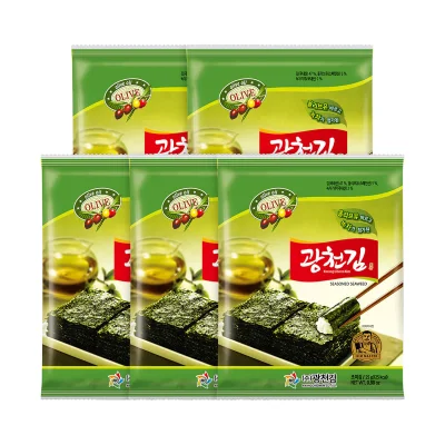 광천김 올리브 전장김 5P