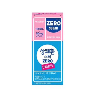상쾌환 스틱 ZERO 납작복숭아맛