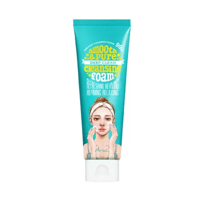 아리얼 스무스 앤 퓨어 딥 클린 클렌징 폼 120ml