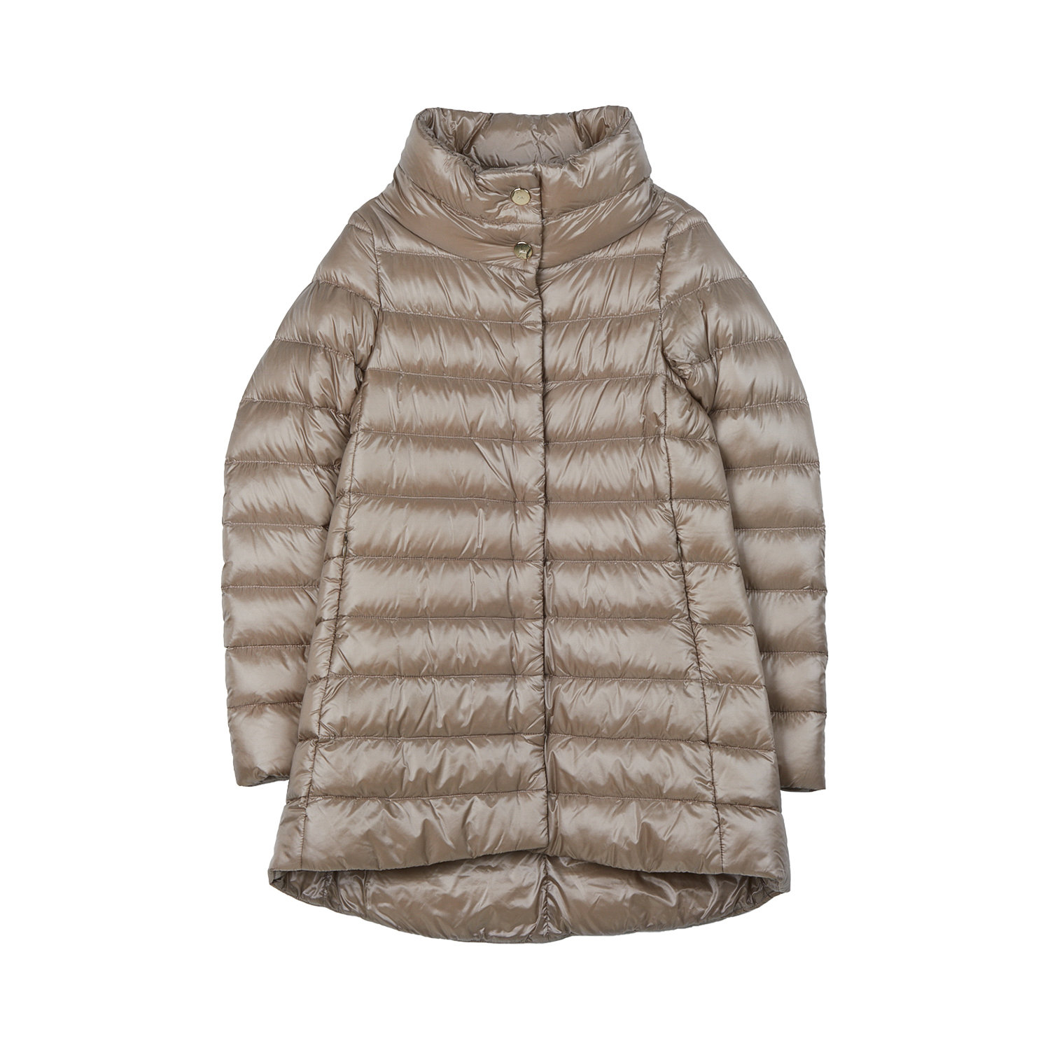 롯데면세점 [에르노] [HERNO] AMELIA PADDED COAT_ TAUPE