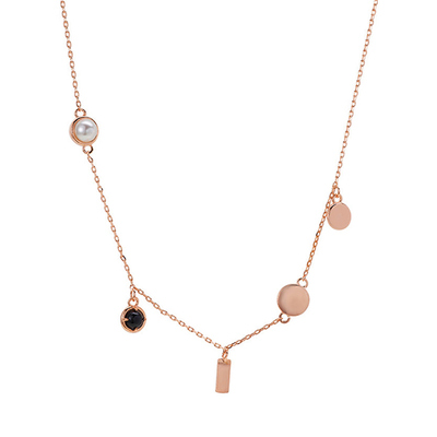 Point charm necklace