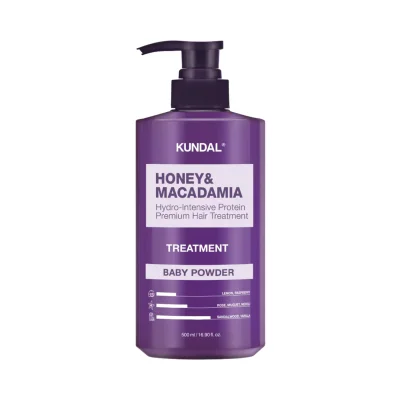 쿤달 허니 앤 마카다미아 단백질 트리트먼트 500ml (향기선택)