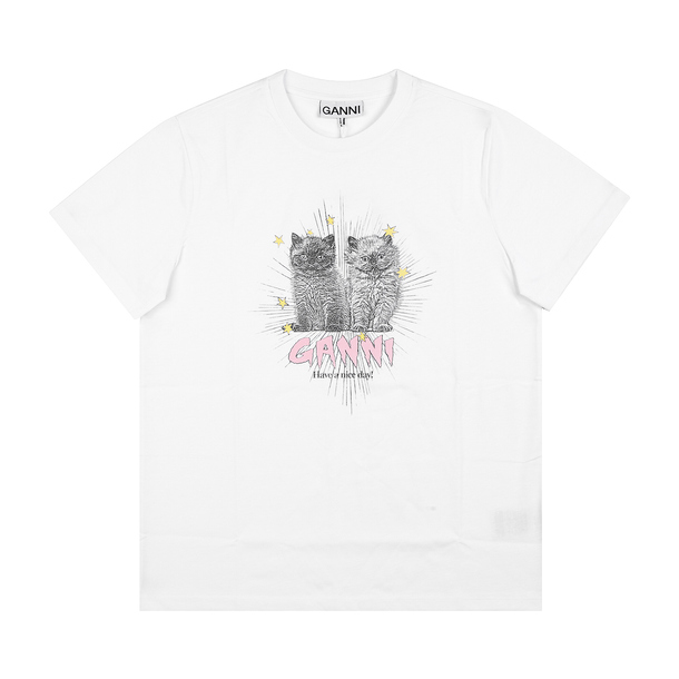 【関税&送料込】Ganni Duckie T-Shirt 関税&送料込】Ganni Duckie T-Shirt (Ganni/Tシャツ・カットソー
