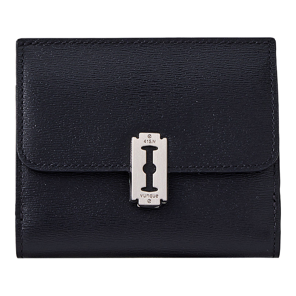 ●vunque● Magpie Flap Half Wallet Soft Ivory m1037_1235958 MUSINSA | VUNQUE Magpie Flap Half Wallet (McPie Flap Half
