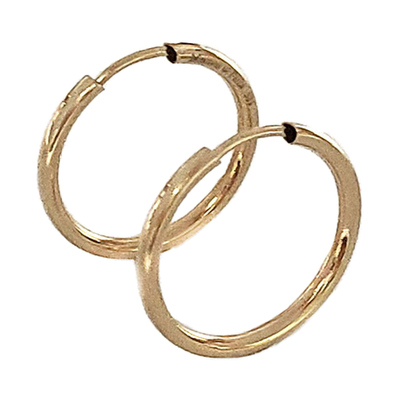 [롯데단독] Round Hoop Earring #Bold Hoop_new version