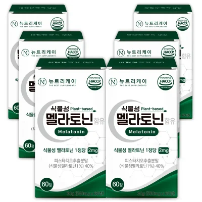식물성 멜라토닌 2mg 6박스