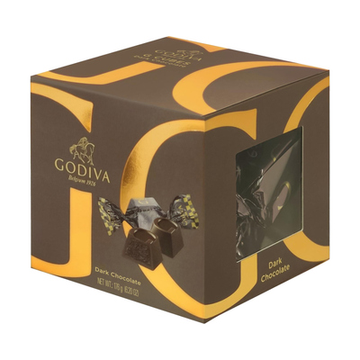 NEW G CUBE DARK CHOCOLATE 22PCS