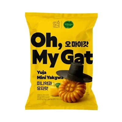 오마이갓 미니약과 유자
