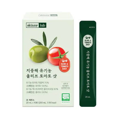 지중해 유기농 올리브 토마토샷 10포