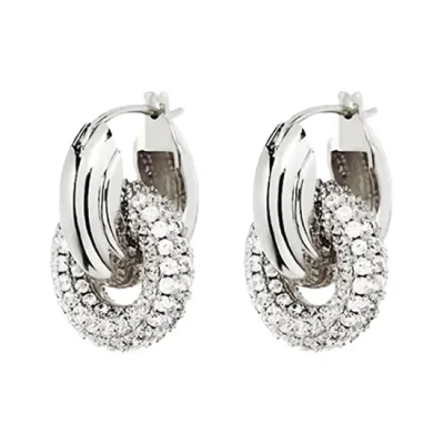 SHINE POURIN' EARRING SILVER