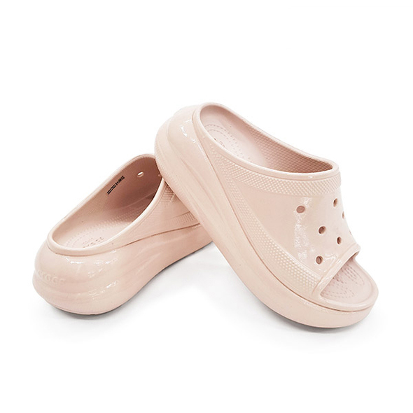 【関税込み】Crocs ピンク Crush High Shine スライド Crocs Crush High Shine Clogs 'Electric Pink' 209285-6QQ