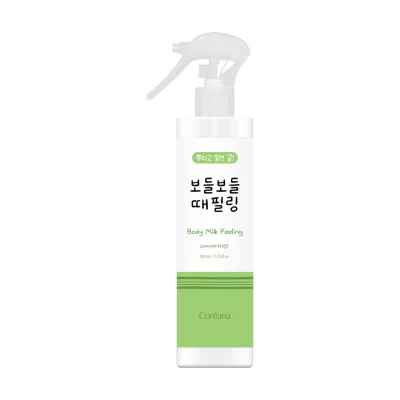 코리아나 바디밀크 때 필링