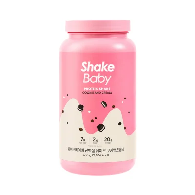 쉐이크베이비 단백질쉐이크 쿠키앤크림 630g