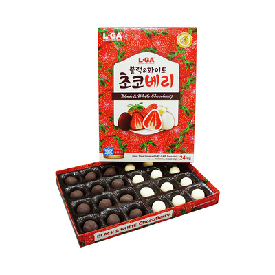 블랙앤화이트 초코베리 대