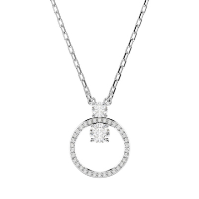 CONSTELLA:PEND CZ WHITE/RHS