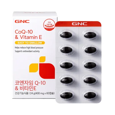 코엔자임 Q-10 & 비타민E (COQ-10, 코큐텐 100mg)