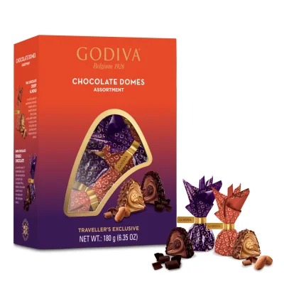 CHOCOLATE DOMES ASSORTMENT 18 PCS