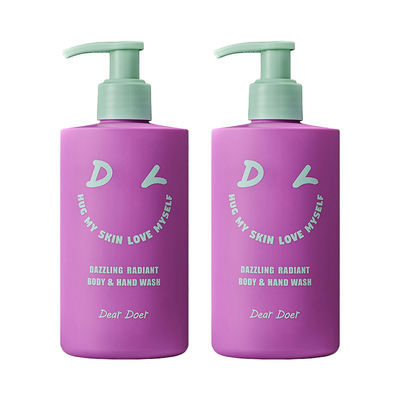 대즐링 향좋은 바디워시 저자극 비건 성분 생화 300ml 듀오