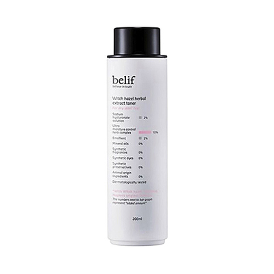 빌리프 위치 헤이즐 허벌 익스트랙트 토너 200ml