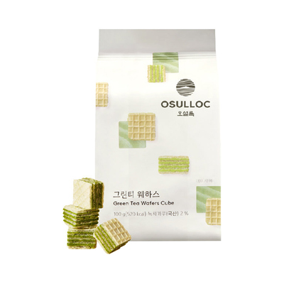 [오설록] 그린티웨하스 100g