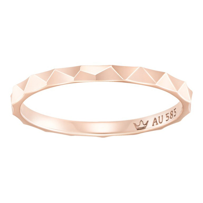 J.Fenella 14K 로즈골드 반지 JJJTR02BS038R4120
