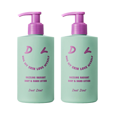 대즐링 향좋은 바디로션 끈적임없는 비건 보습 생화 300ml 듀오