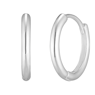 Deux.silver.131 / basic earring (silver)(L)