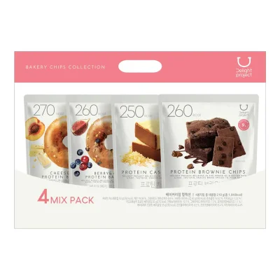 베이커리칩 4입 컬렉션