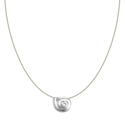 Seashell necklace_cotton