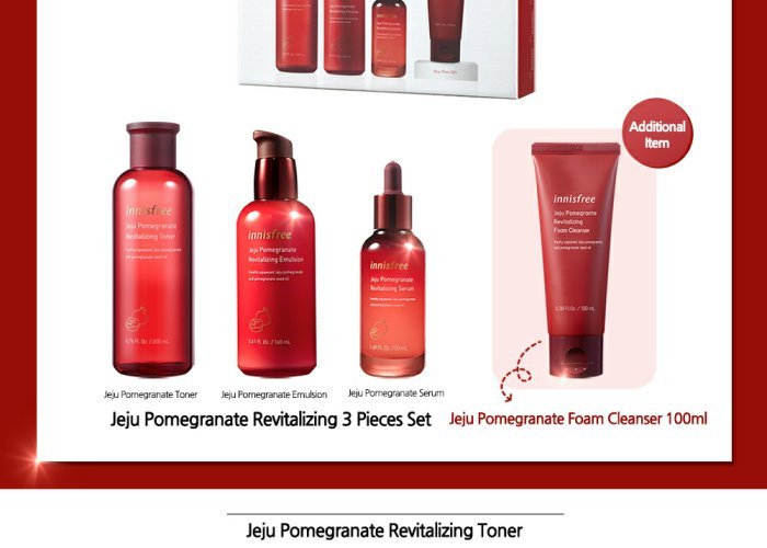 innisfree jeju pomegranate cleanser